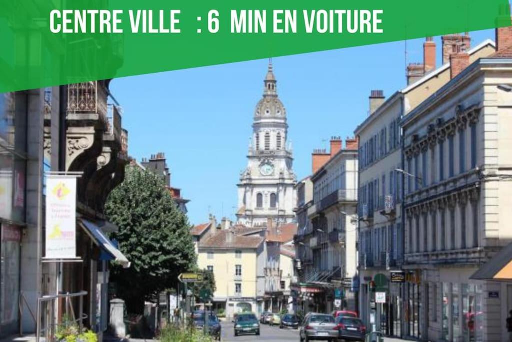 Apartamento Le Coquet - Balcon - Proche Gare - Parking Bourg-en-Bresse Exterior foto