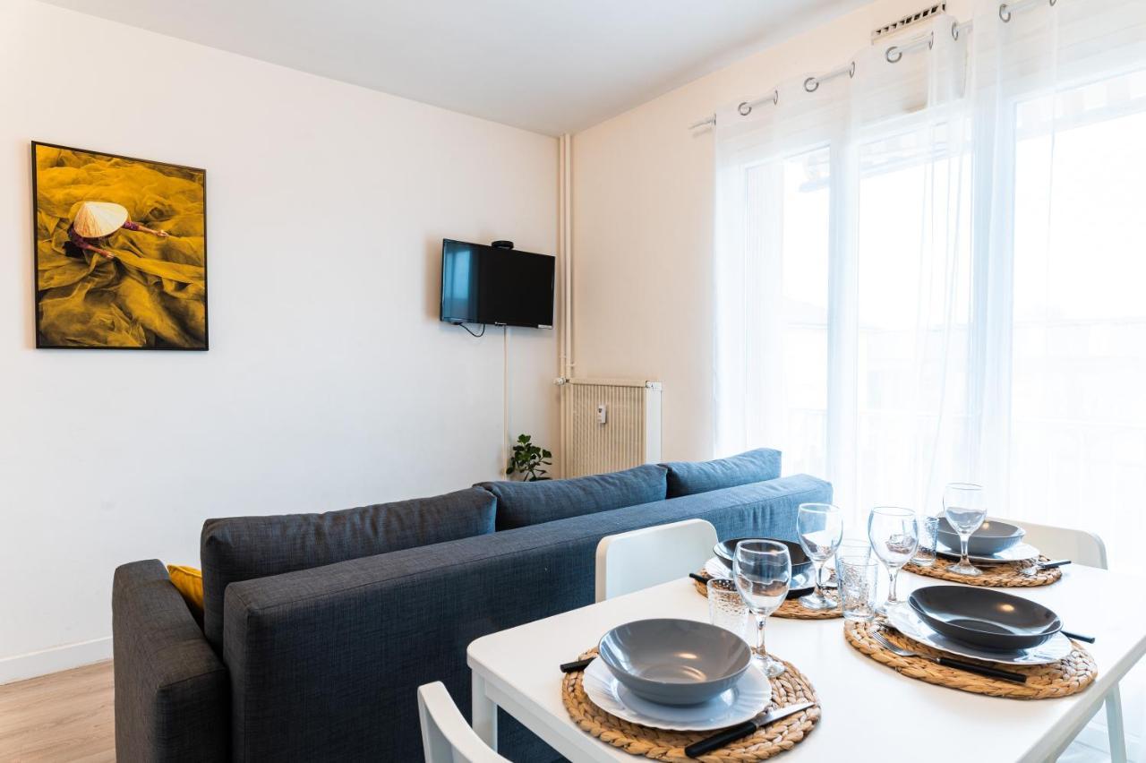 Apartamento Le Coquet - Balcon - Proche Gare - Parking Bourg-en-Bresse Exterior foto
